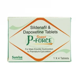 必利吉 Super P-Force 綠P 160mg 4粒/盒|雙效合一,把硬度與持久一起找回來