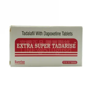 雙效犀利士 EXTRA SUPER TADRISE 100mg 10粒裝｜他達拉非+達泊西汀黃金配方 持久36小時