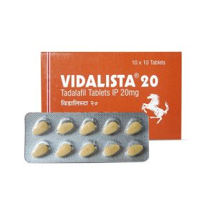 Vidalista 20mg 犀利士學名藥 10顆裝｜長效36小時週末藥，高CP值信心之選
