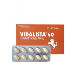 Vidalista 40mg 犀利士學名藥 10顆裝｜他達拉非高效配方 36小時長效支援